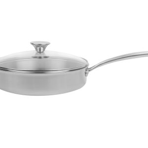 sauteuse de 24cm "full inox" tous feux dont induction
