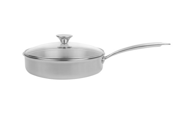 sauteuse de 24cm "full inox" tous feux dont induction