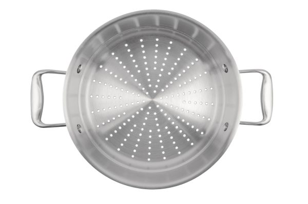 cuit vapeur en inox de 24cm