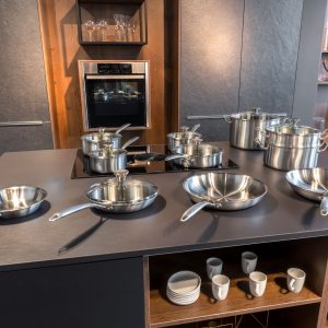 batterie "gigantic max" 18 pièces full inox" tous feux dont induction